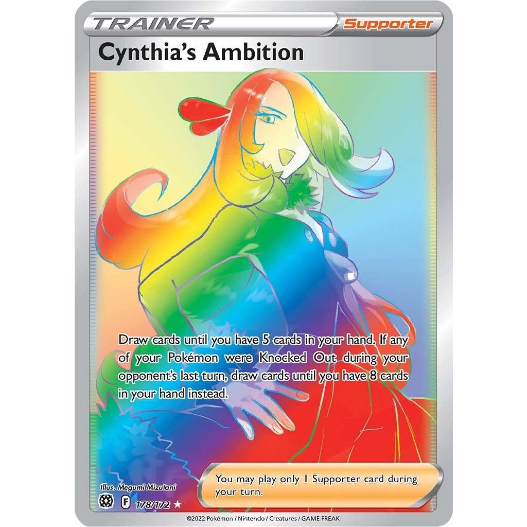 Cynthia's Ambition (Secret) (178/172) (SWSH09: Brilliant Stars) - PokeBox USA