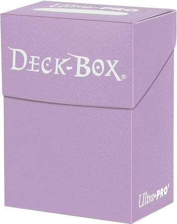 Image for Solid Color Deck Box - Lilac - Deck Boxes