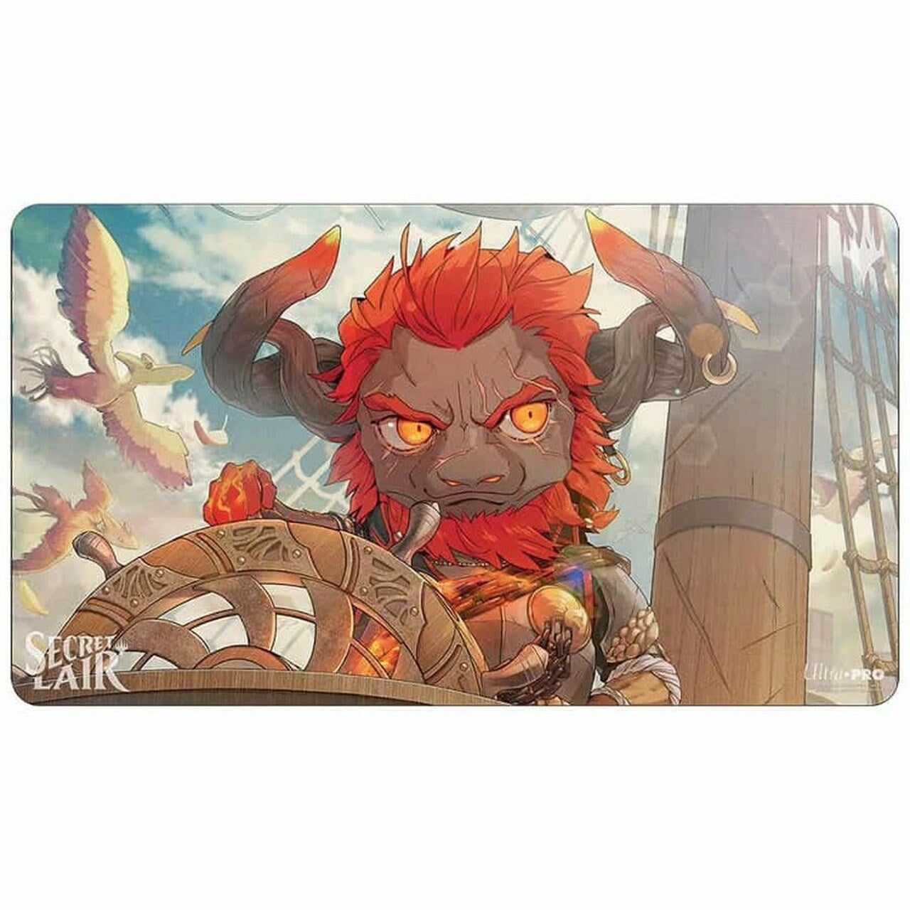 Image for Secret Lair: February 2022 Superdrop "Angrath the Flame-Chained" Playmat for Magic The Gathering - Playmats