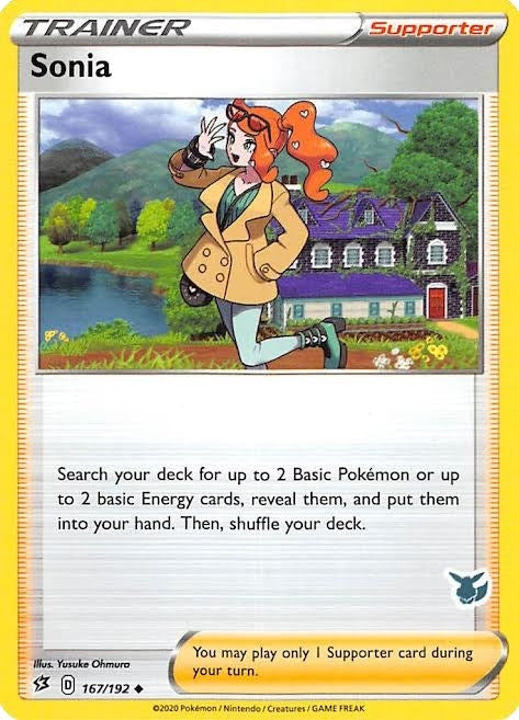 Image for Sonia - 167/192 (Eevee Stamped) (167/192) (Battle Academy 2022) (BA22) - Pokemon