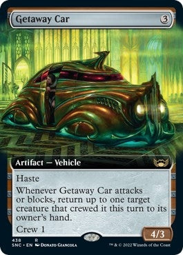 Getaway Car (Extended Art) (438) (Streets of New Capenna)
