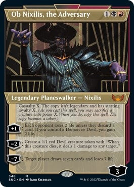 Ob Nixilis, the Adversary (Showcase) (348) (Streets of New Capenna) - PokeBox USA