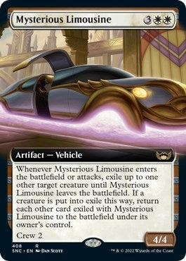 Mysterious Limousine (Extended Art) (408) (Streets of New Capenna)