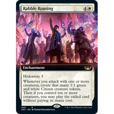 Rabble Rousing (Extended Art) (409) (Streets of New Capenna) - PokeBox USA