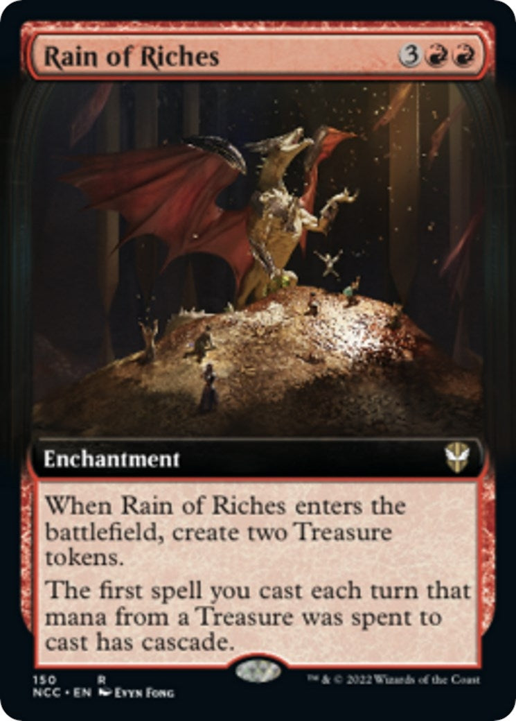 Rain of Riches (Extended Art) (150) (Streets of New Capenna)