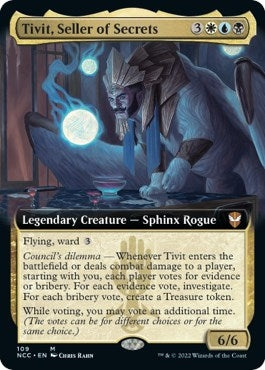 Tivit, Seller of Secrets (Extended Art) (109) (Streets of New Capenna)