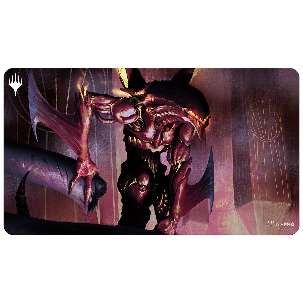 Image for Commander Streets of New Capenna Playmat Urabrask, Heretic Praetor (F) for Magic: The Gathering - Playmats