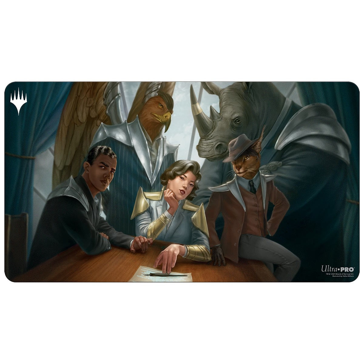 Image for Streets of New Capenna Playmat Brokers Ascendancy (V5) for Magic: The Gathering - Playmats
