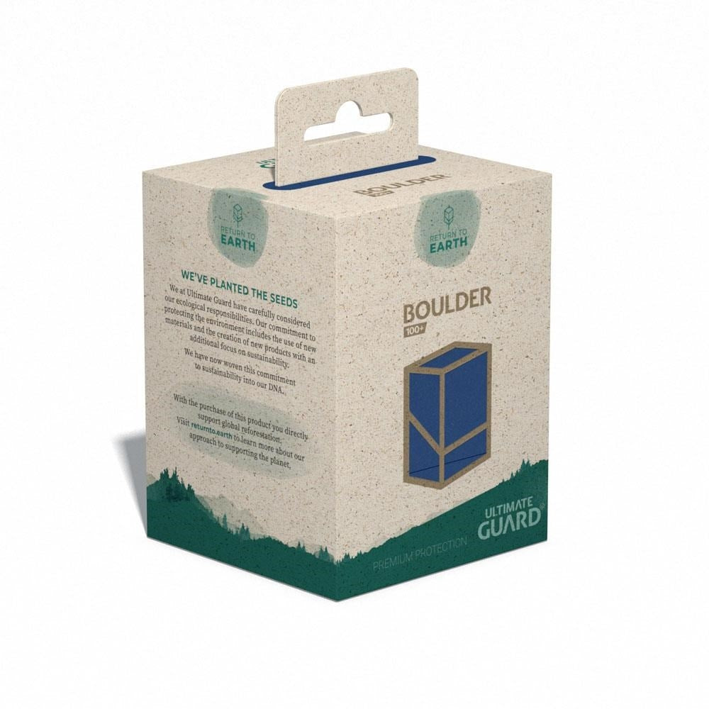 Image for Return to Earth Boulder Deck Case Blue - Deck Boxes