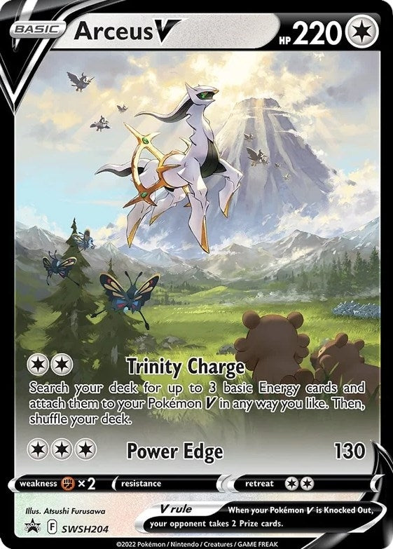 Arceus V - SWSH204 (SWSH204) (SWSH: Sword & Shield Promo Cards) - PokeBox USA