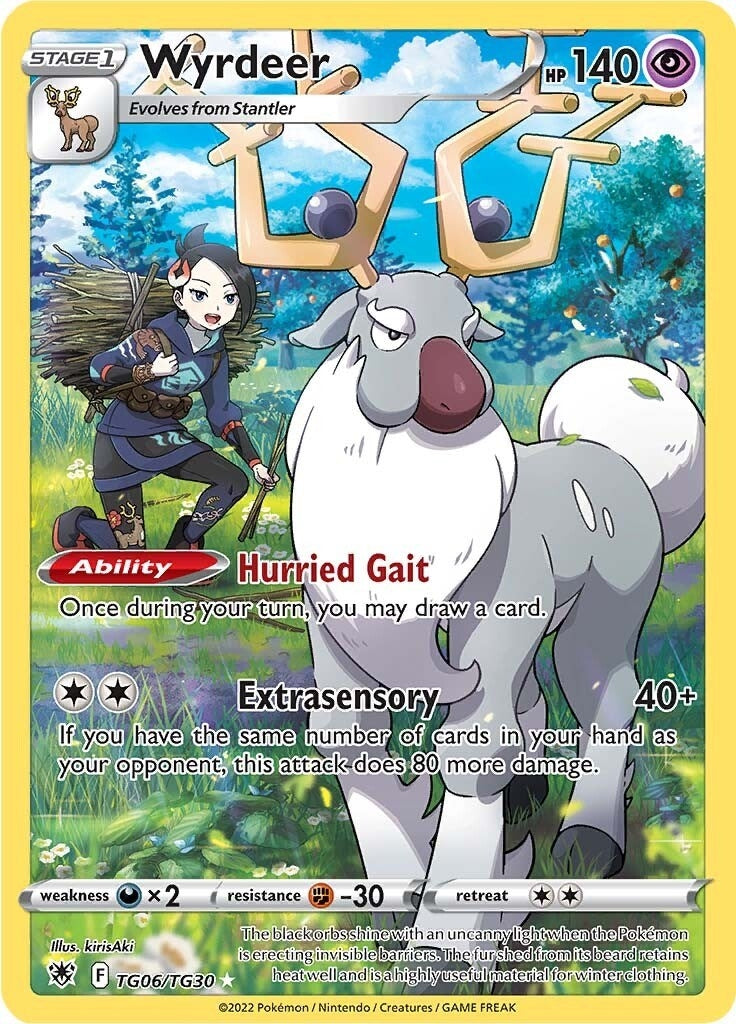 Wyrdeer (TG06/TG30) (SWSH10: Astral Radiance Trainer Gallery) - PokeBox USA