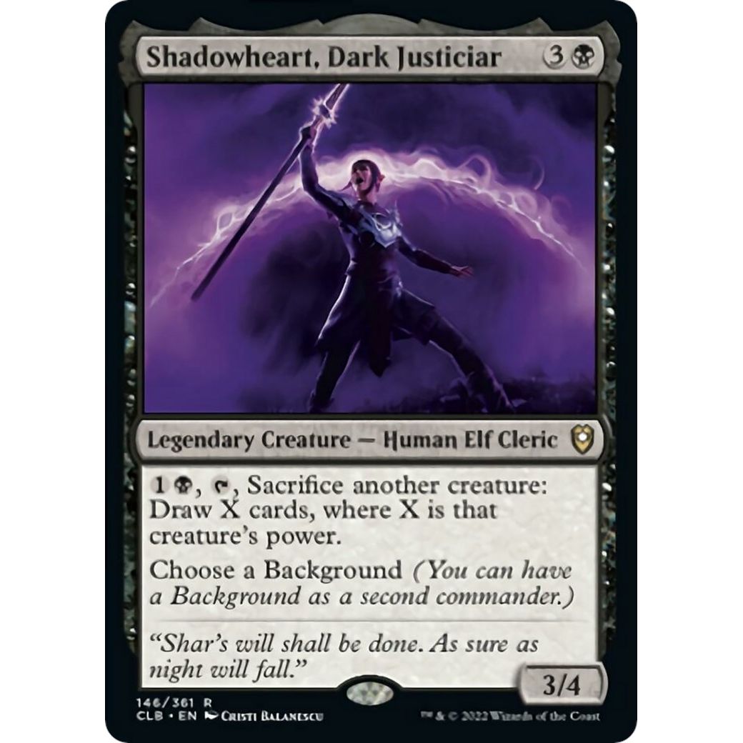Shadowheart, Dark Justiciar (146) (Commander Legends: Battle for Baldur's Gate) - PokeBox USA