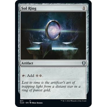 Sol Ring (871) (Commander Legends: Battle for Baldur's Gate) - PokeBox USA