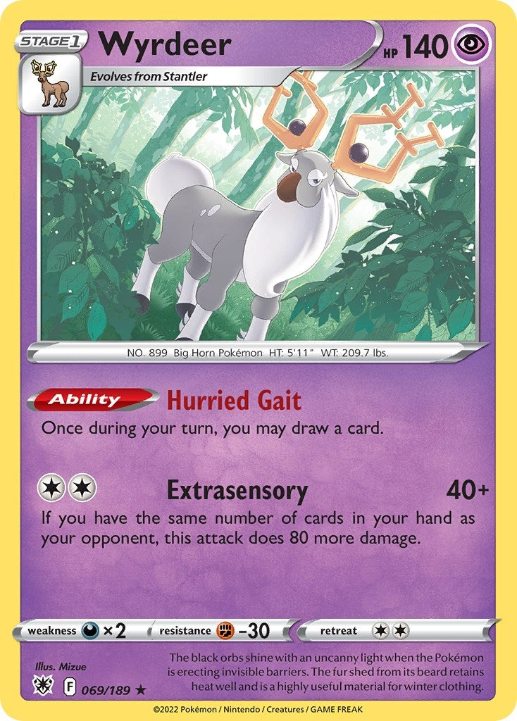 Image for Wyrdeer (069/189) (Deck Exclusives) (PR) - Pokemon