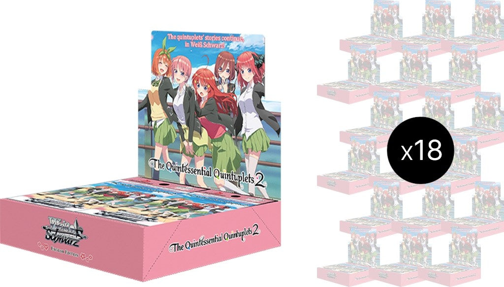 Image for The Quintessential Quintuplets 2 Booster Box Case - Weiss Schwarz