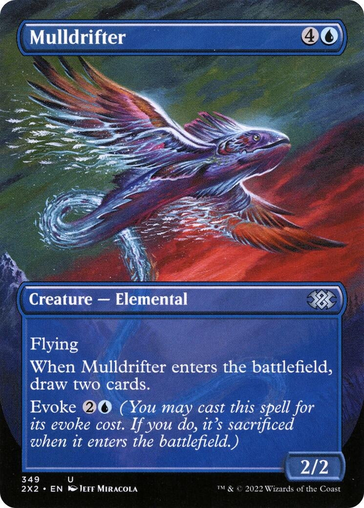 Mulldrifter (Borderless) (349) (Double Masters 2022)