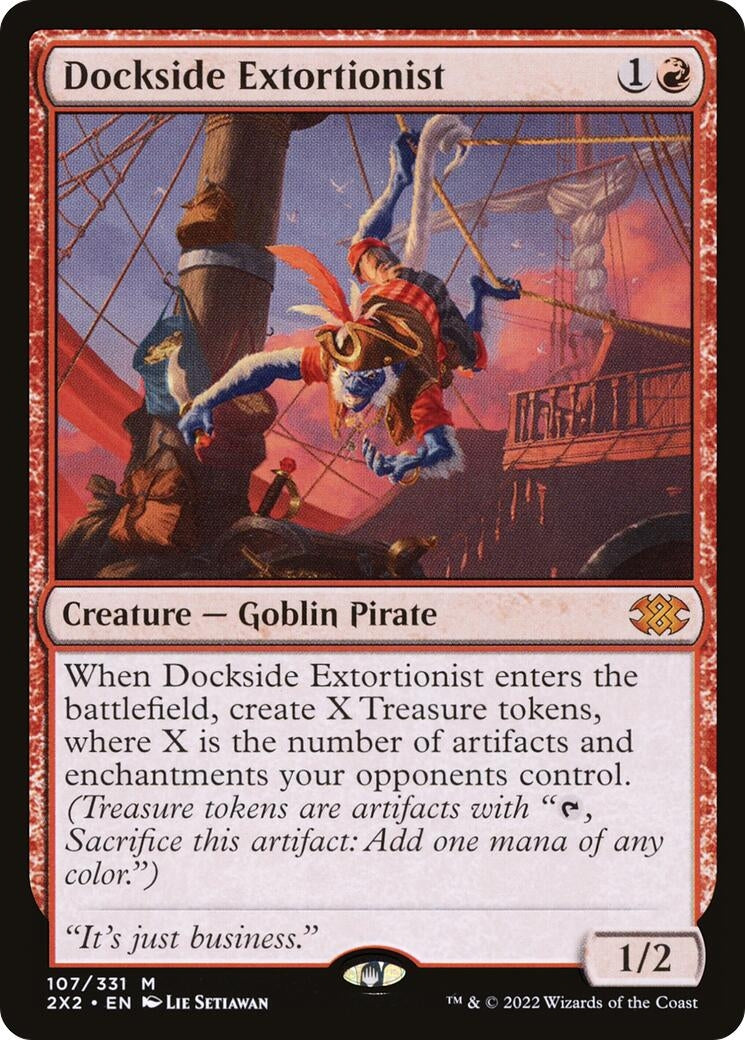 Dockside Extortionist (107) (Double Masters 2022) - PokeBox USA