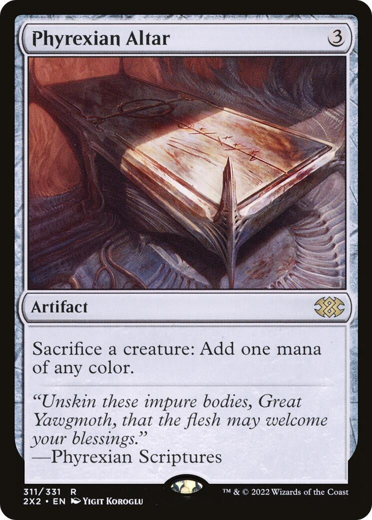 Phyrexian Altar (311) (Double Masters 2022) - PokeBox USA