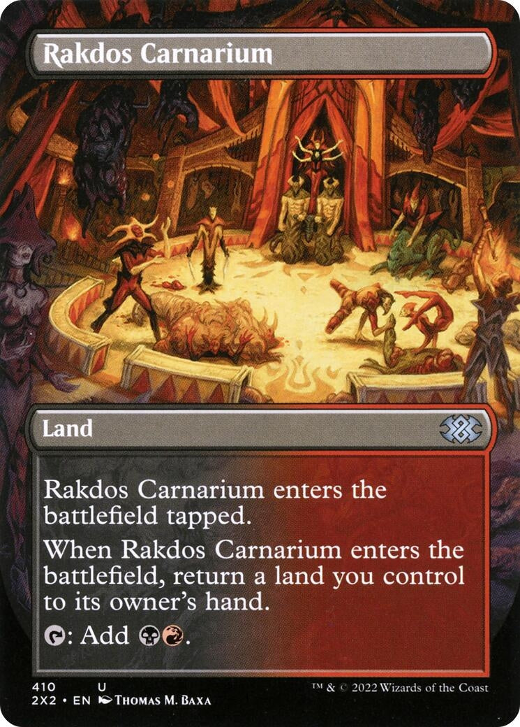 Rakdos Carnarium (Borderless) (410) (Double Masters 2022) - PokeBox USA