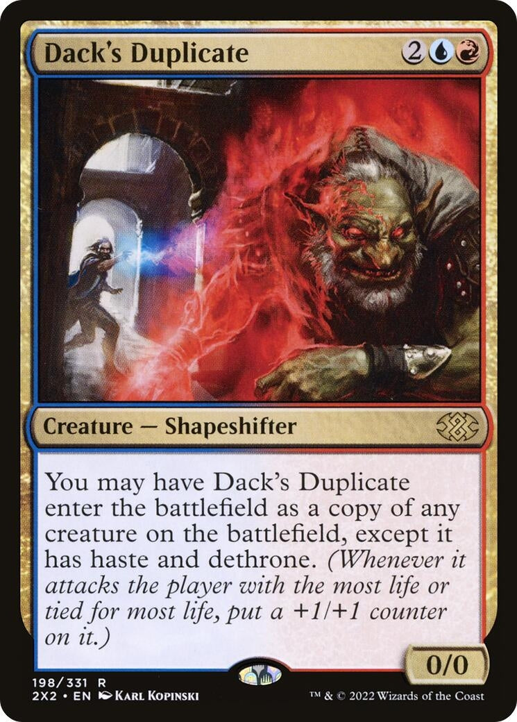 Dack's Duplicate (198) (Double Masters 2022)