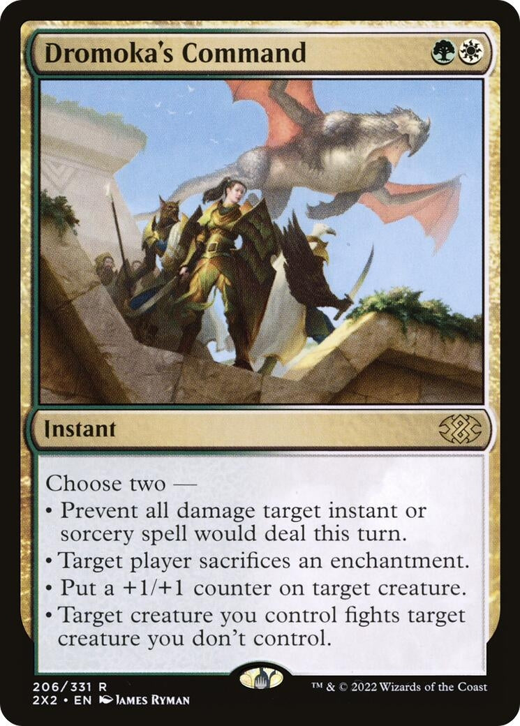 Dromoka's Command (206) (Double Masters 2022)
