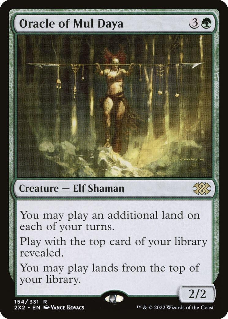 Oracle of Mul Daya (154) (Double Masters 2022) - PokeBox USA