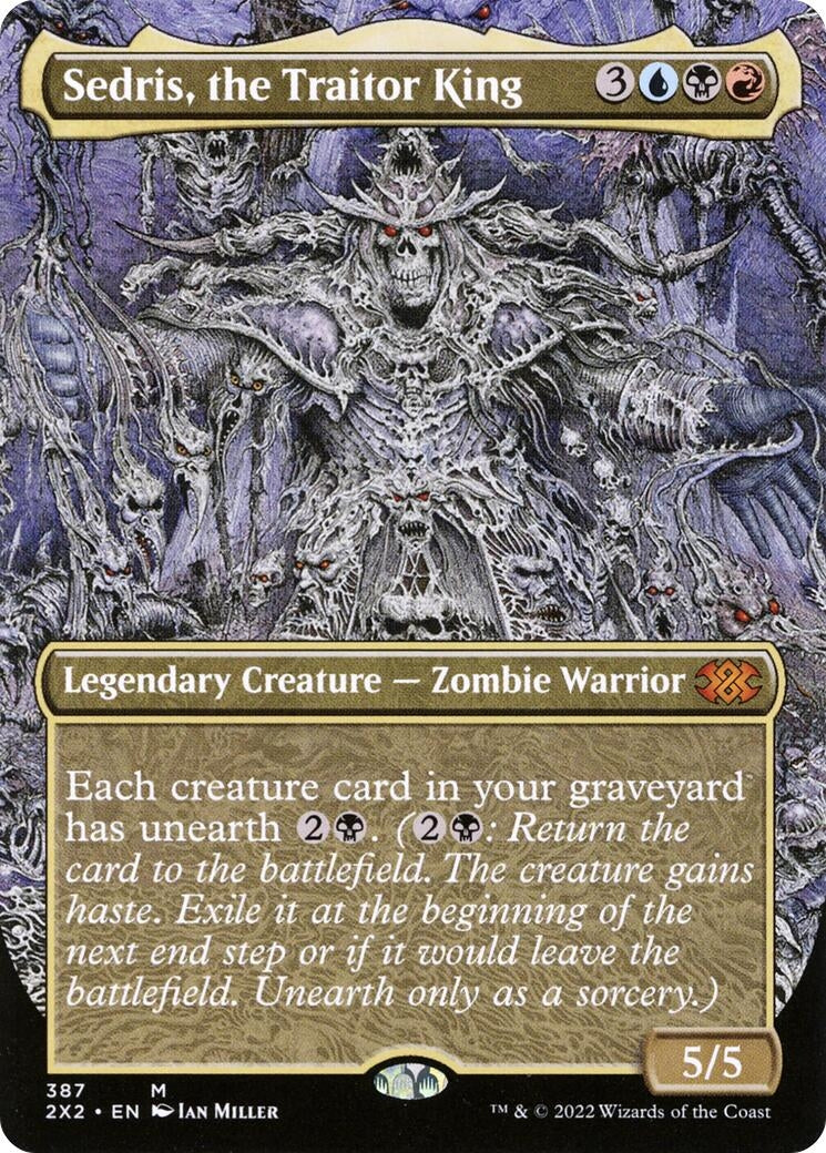 Sedris, the Traitor King (Borderless) (387) (Double Masters 2022) - PokeBox USA