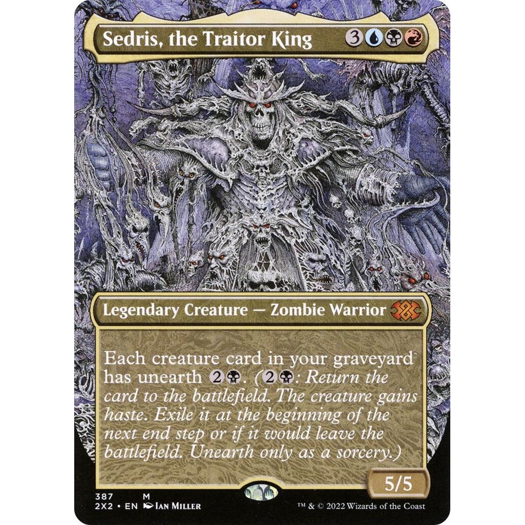 Sedris, the Traitor King (Borderless) (387) (Double Masters 2022) - PokeBox USA
