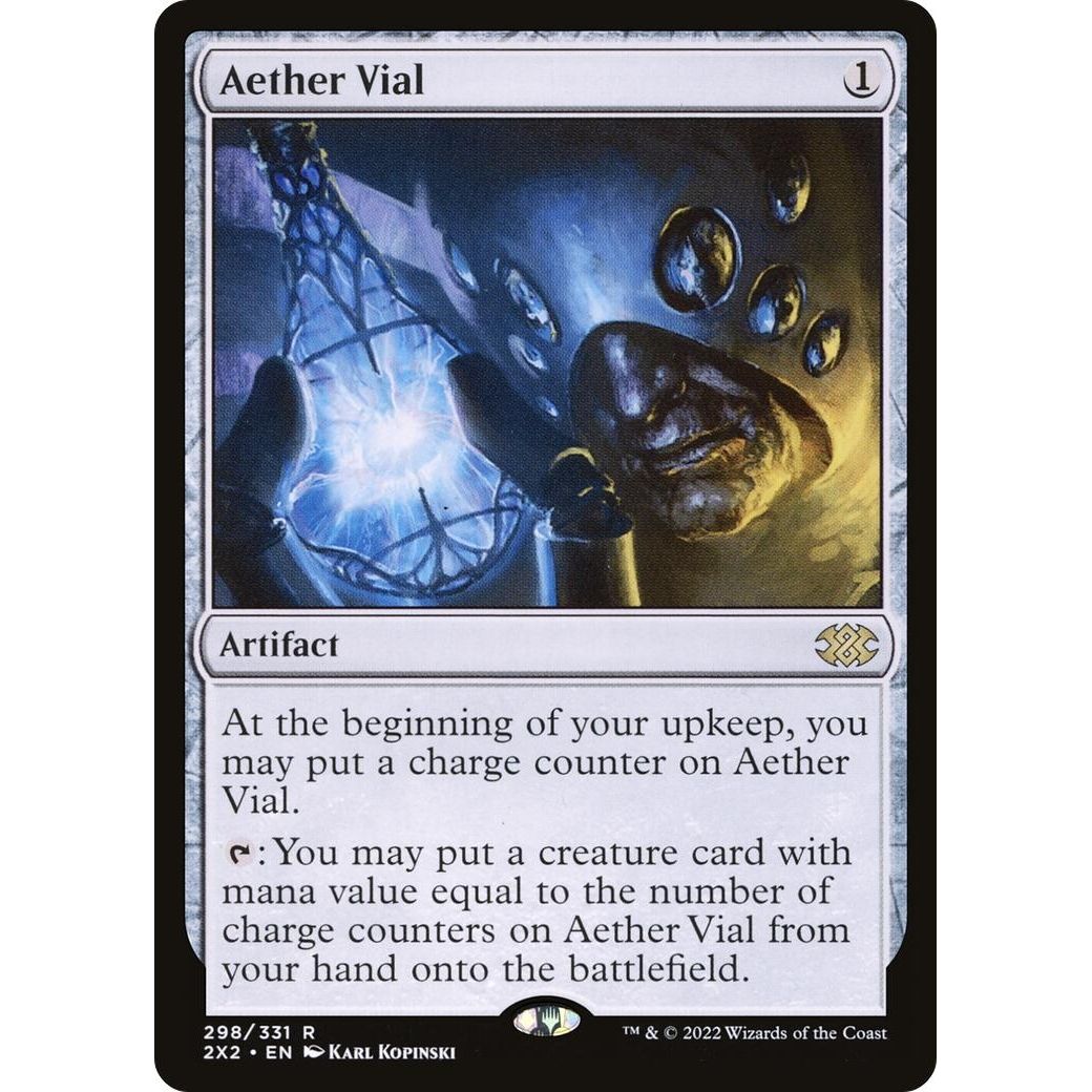Aether Vial (298) (Double Masters 2022) - PokeBox USA