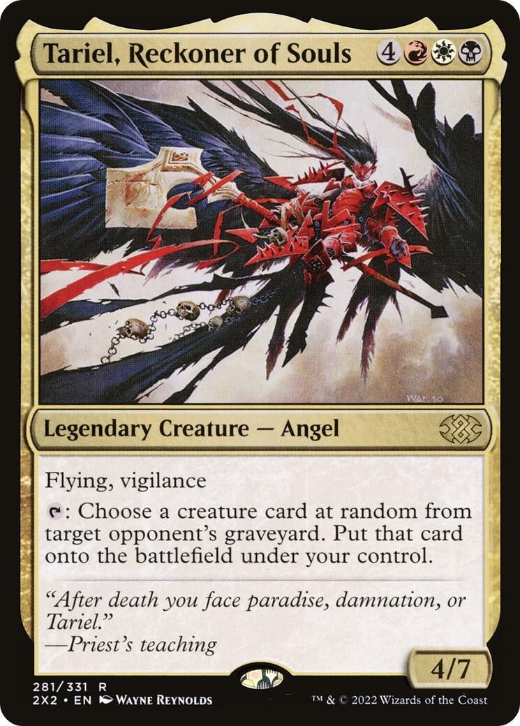 Tariel, Reckoner of Souls (281) (Double Masters 2022) - PokeBox USA
