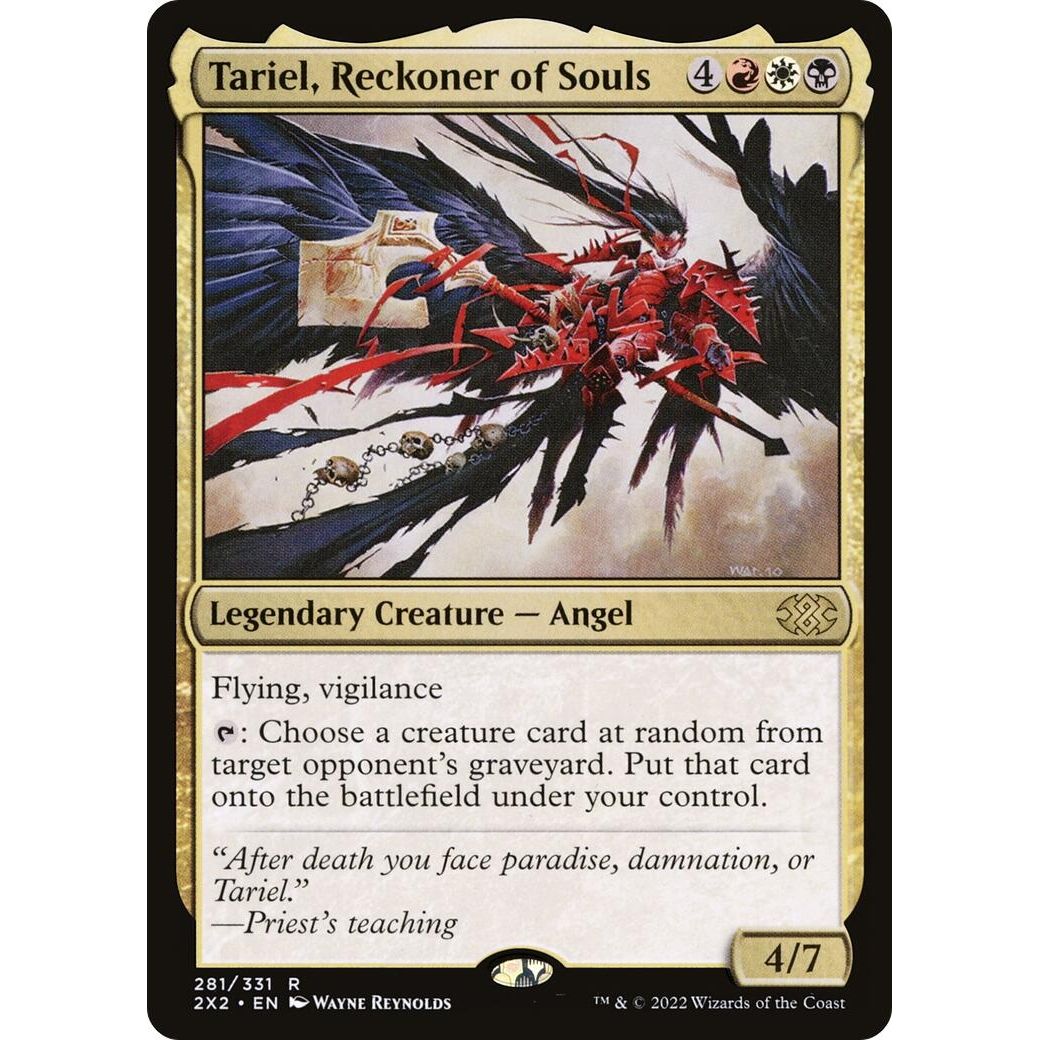 Tariel, Reckoner of Souls (281) (Double Masters 2022) - PokeBox USA