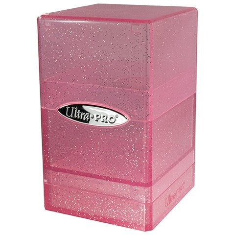 Image for Satin Tower - Glitter Pink - Deck Boxes
