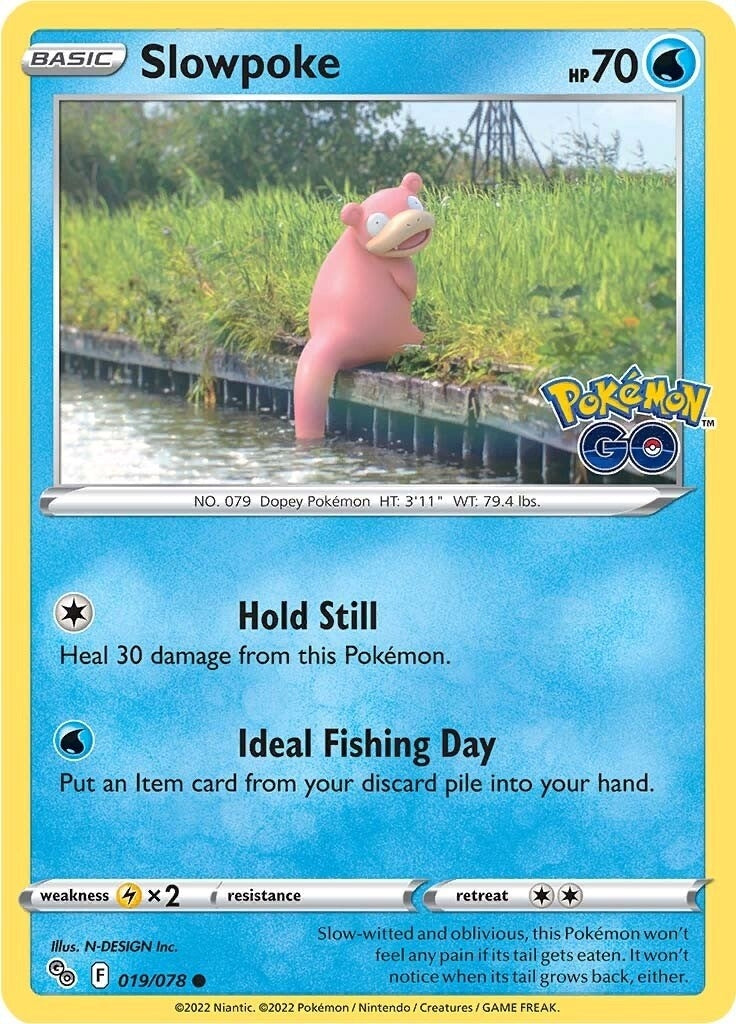Image for Slowpoke (019/078) (Pokemon GO) (PGO) - Pokemon