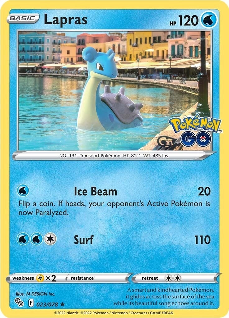 Image for Lapras (023/078) (Pokemon GO) (PGO) - Pokemon