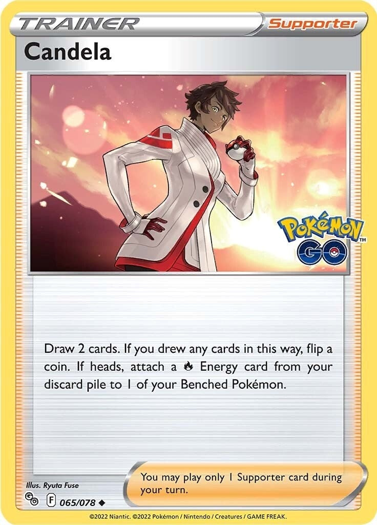 Image for Candela (065/078) (Pokemon GO) (PGO) - Pokemon