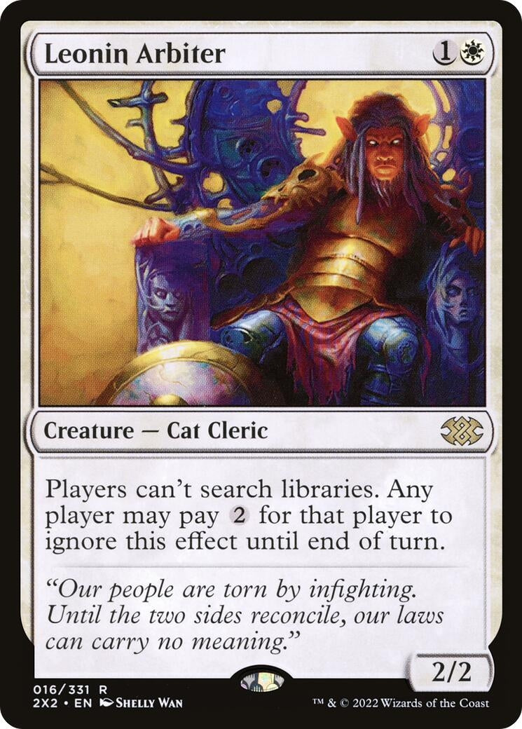 Leonin Arbiter (16) (Double Masters 2022)