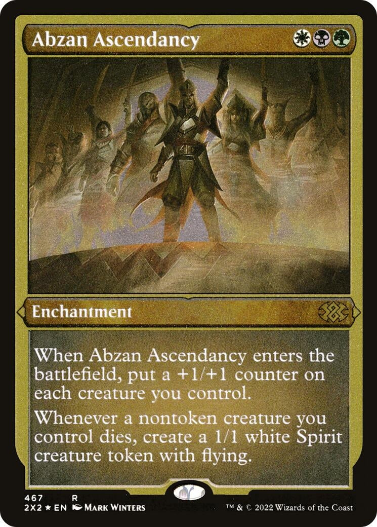 Abzan Ascendancy (Foil Etched) (467) (Double Masters 2022)