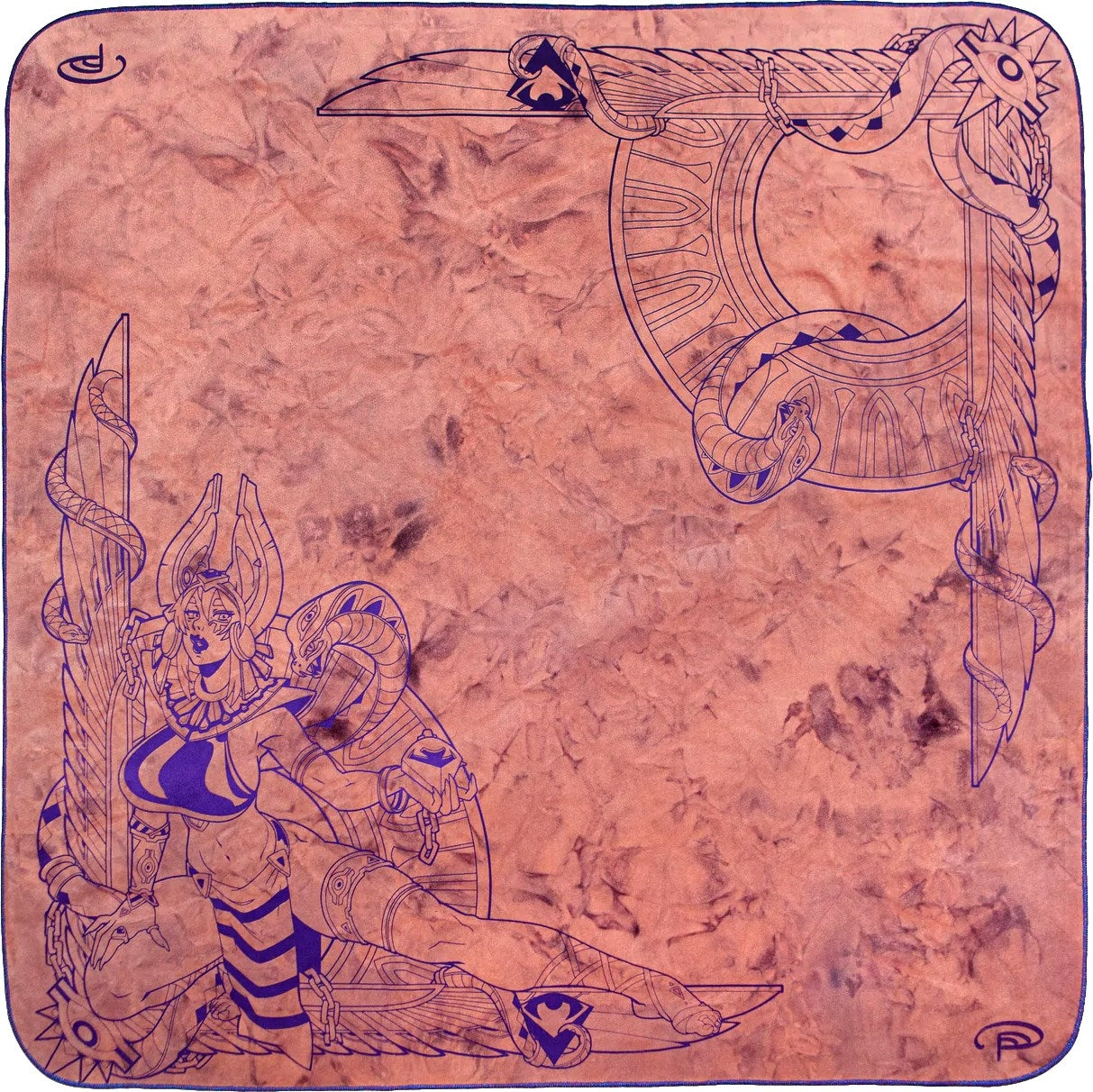 Image for Pvrism-Dyed Cerebellum x Royal Gypsum - The Millennium Goddess Playmat - Playmats