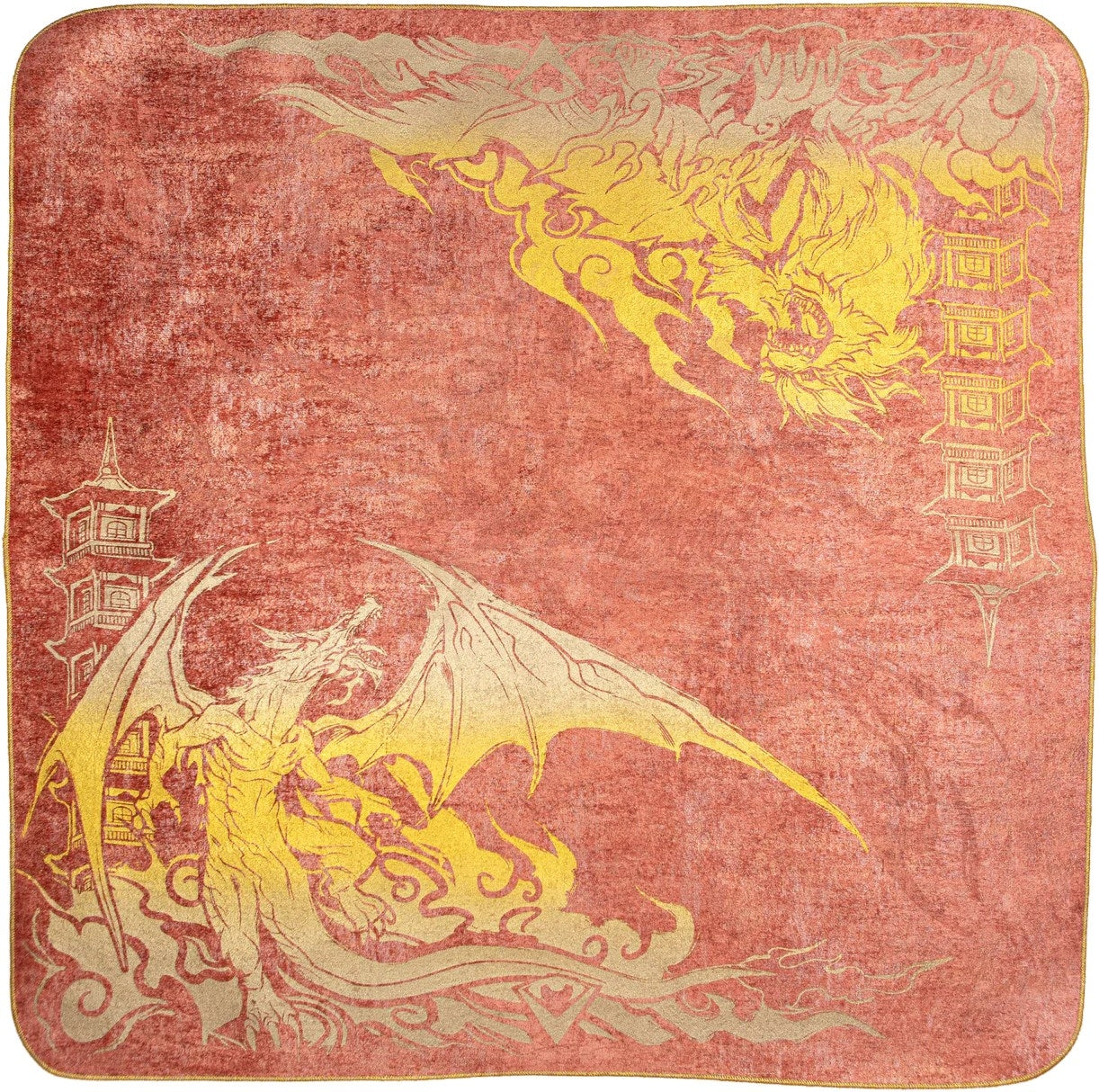 Image for Foxfell x Blitzflare *Ephemeral Flame UV* - The Burning Legends Playmat - Playmats