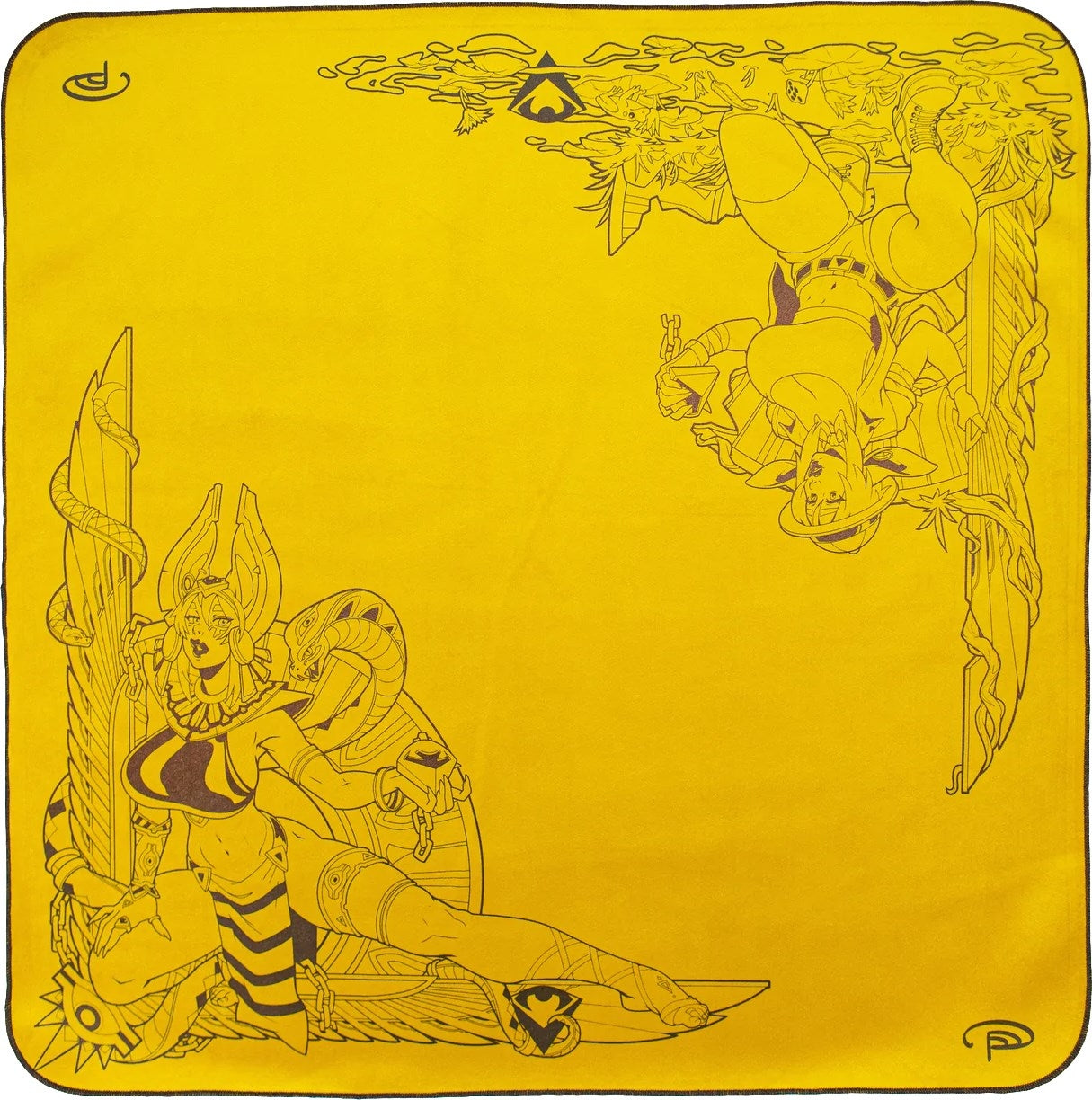 Image for Deluxe LE Suede Canary x Sands of Time - The Millennium Goddess Playmat - Playmats