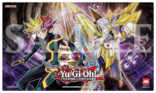 Image for Yu-Gi-Oh! July 2022 Anime Expo Exclusive Game Mat - Playmaker & Accesscode Talker - Playmats