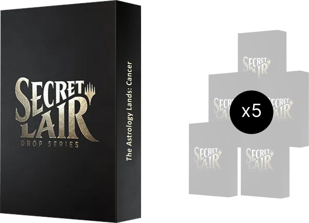 Image for Secret Lair Drop: Astrology Lands (Cancer) Bundle - Non-Foil Edition - Magic: The Gathering