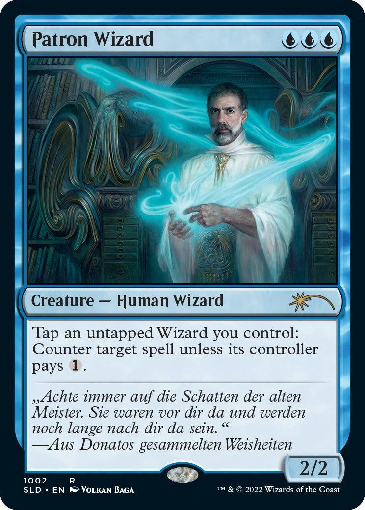 Patron Wizard (1002) (Secret Lair Drop Series)