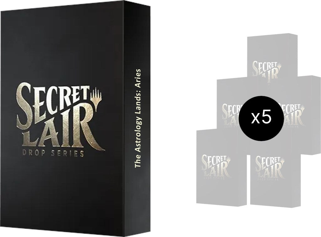 Image for Secret Lair: Astrology Lands (Aries) Bundle - Non-Foil Edition - Magic: The Gathering
