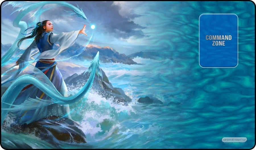 Image for GamerMats Playmat - Water Tamer (Premium White Stitched) - Playmats