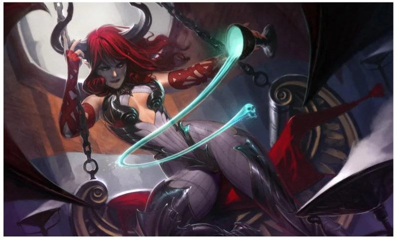 Image for GamerMats Playmat - Succubus (Premium Black Stitched) - Playmats