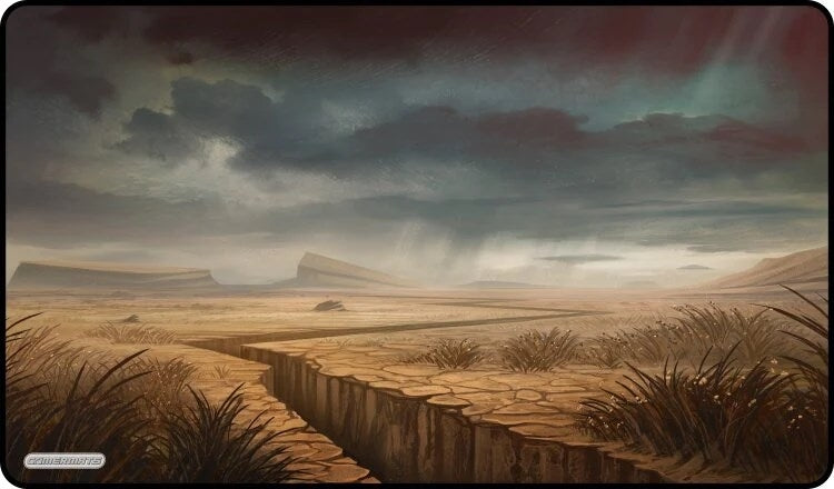 Image for GamerMats Playmat - Magic Plains (Premium Black Stitched) - Playmats