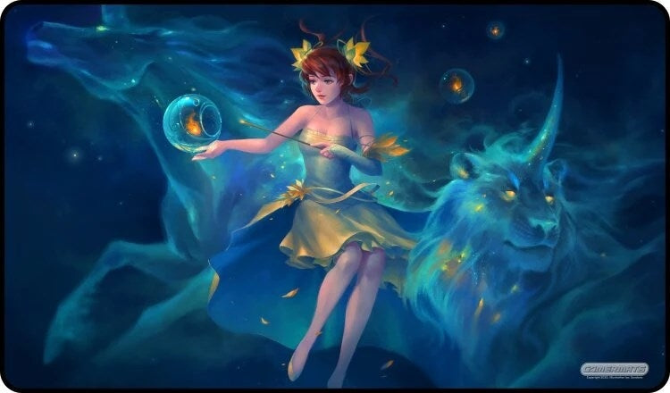 Image for GamerMats Playmat - Lights (Premium White Stitched) - Playmats