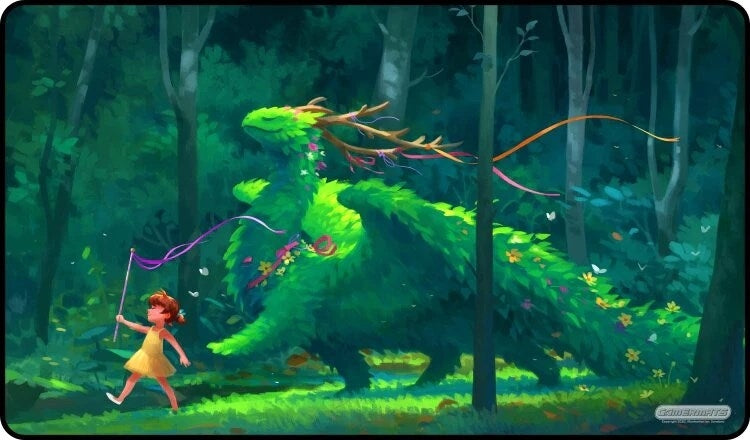 Image for GamerMats Playmat - Forest Parade (Premium Black Stitched) - Playmats