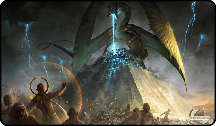 Image for GamerMats Playmat - Egyptian Dragon - Playmats